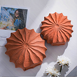 Ваза керамическая в виде круглой терракотовой морской раковины Galapagos варинант исполнения - 5 | Loft Concept в Ростове-на-Дону