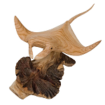 Статуэтка из дерева скат Animals of the World варинант исполнения - 4 | Loft Concept в Ростове-на-Дону