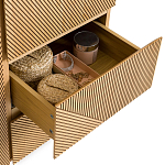 Шкаф с геометрическим рисунком на дверцах Anders Light Wood варинант исполнения - 5 | Loft Concept в Ростове-на-Дону