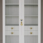 Дизайнерский шкаф витрина Elsa Dreams White с 4-мя ящиками варинант исполнения - 2 | Loft Concept в Ростове-на-Дону