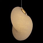 Подвесной светильник белый с фигурным тканевым плафоном White Whirlwinds варинант исполнения - 4 | Loft Concept в Ростове-на-Дону