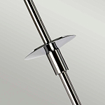 Подвесной светильник хромированного цвета с граненым прозрачным стеклянным плафоном Elstead Lighting варинант исполнения - 6 | Loft Concept в Ростове-на-Дону