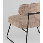 Кресло лаунж Kate букле капучино варинант исполнения - 3 | Loft Concept в Ростове-на-Дону