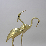 Статуэтка бронзовая пара Журавли Bronze Birds варинант исполнения - 1 | Loft Concept в Ростове-на-Дону