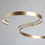 Люстра подвесная светодиодная в виде волнообразной ленты Ribbon Vortex варинант исполнения - 23 | Loft Concept в Ростове-на-Дону