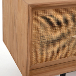 ТВ-тумба из массива тика Busto TV Stand варинант исполнения - 6 | Loft Concept в Ростове-на-Дону