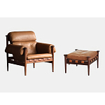 Пуф с каркасом из дерева и обивкой из кожи Furniture Medieval варинант исполнения - 1 | Loft Concept в Ростове-на-Дону