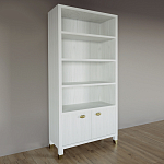 Книжный Стеллаж Elsa Dreams White с задней стенкой варинант исполнения - 2 | Loft Concept в Ростове-на-Дону