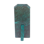 Часы погон ВС подарочные настольные из натурального камня Змеевик Military Clock варинант исполнения - 18 | Loft Concept в Ростове-на-Дону