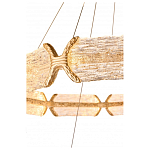 Люстра кольцевая с текстурным природным рисунком IceFlame варинант исполнения - 5 | Loft Concept в Ростове-на-Дону