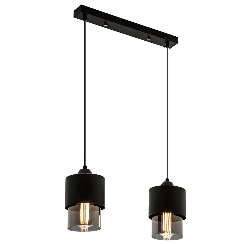    2-     Volta Flos Duo Hanging Lamp  (Smoke)   -- | Loft Concept 