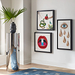 Панно Змея и яблоко вышивка бисер MUSE SNAKE & APPLE BEADED ART варинант исполнения - 1 | Loft Concept в Ростове-на-Дону