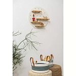 Корзина для хранения с ручками плетеная Interlacement Green  варинант исполнения - 4 | Loft Concept в Ростове-на-Дону