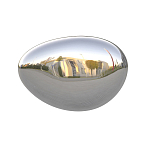 Абстрактная скульптура на стену в виде капли воды Water Outline варинант исполнения - 2 | Loft Concept в Ростове-на-Дону