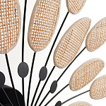 Настенный светильник с плетеным декором Wicker Leaves Wall Lamp варинант исполнения - 3 | Loft Concept в Ростове-на-Дону