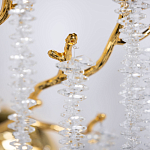 Бра золотого цвета с ветвями и хрустальными подвесками FAIRYTREE Light варинант исполнения - 5 | Loft Concept в Ростове-на-Дону