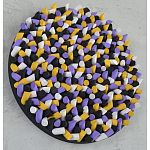 Панно «Цветение виолы» варинант исполнения - 2 | Loft Concept в Ростове-на-Дону