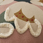 Подушка с цветочным принтом и кисточками Blooming Elegance Daisy варинант исполнения - 6 | Loft Concept в Ростове-на-Дону