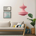 Подвесной вязаный розовый светильник «Моника» варинант исполнения - 4 | Loft Concept в Ростове-на-Дону