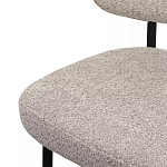 Стул мягкий с серо-бежевой буклированной обивкой Inspiration from Provence варинант исполнения - 6 | Loft Concept в Ростове-на-Дону