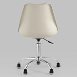 Офисный стул на металлическом основании EGGERY Beige варинант исполнения - 4 | Loft Concept в Ростове-на-Дону