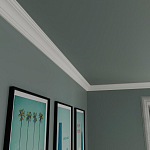 Гладкий карниз KT-63 варинант исполнения - 2 | Loft Concept в Ростове-на-Дону