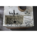 Кухонный гарнитур из массива дуба и камня Ratio Dada Engenereed варинант исполнения - 7 | Loft Concept в Ростове-на-Дону