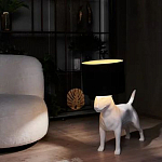 Лампа COLLECTION OF DOGS с абажуром Бультерьер варинант исполнения - 11 | Loft Concept в Ростове-на-Дону