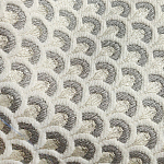 Мебельная ткань Жакард Чешуя бежевый цвет N 1050 варинант исполнения - 3 | Loft Concept в Ростове-на-Дону