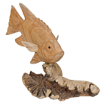 Статуэтка из дерева рыба Animals of the World варинант исполнения - 4 | Loft Concept в Ростове-на-Дону